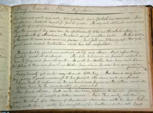 Sarah Martin’s notes in Prisoner Register on Abraham and William, 2nd and 3rd entries. The Prison Visitor’s journals are on display at the Tolhouse prison museum, Great Yarmouth